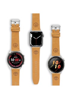 Timberland Universal Replacement Leather Strap For Men And Women Compatible With Apple Watch Series 3-9, SE, Ultra, Ultra 2 (42-44-45-50), Samsung, Huawei Or Quartz Watch With Lug Width Of 22mm  - Image 5