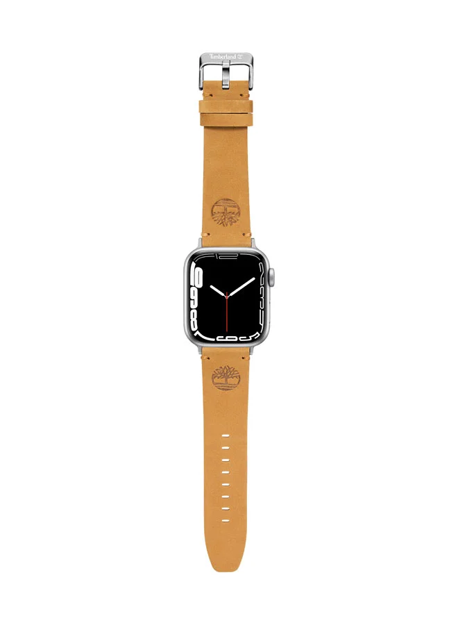 تمبرلاند Universal Replacement Leather Strap For Men And Women Compatible With Apple Watch Series 3-9, SE, Ultra, Ultra 2 (42-44-45-50), Samsung, Huawei Or Quartz Watch With Lug Width Of 22mm