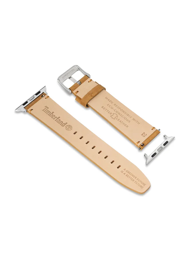 تمبرلاند Universal Replacement Leather Strap For Men And Women Compatible With Apple Watch Series 3-9, SE, Ultra, Ultra 2 (42-44-45-50), Samsung, Huawei Or Quartz Watch With Lug Width Of 22mm