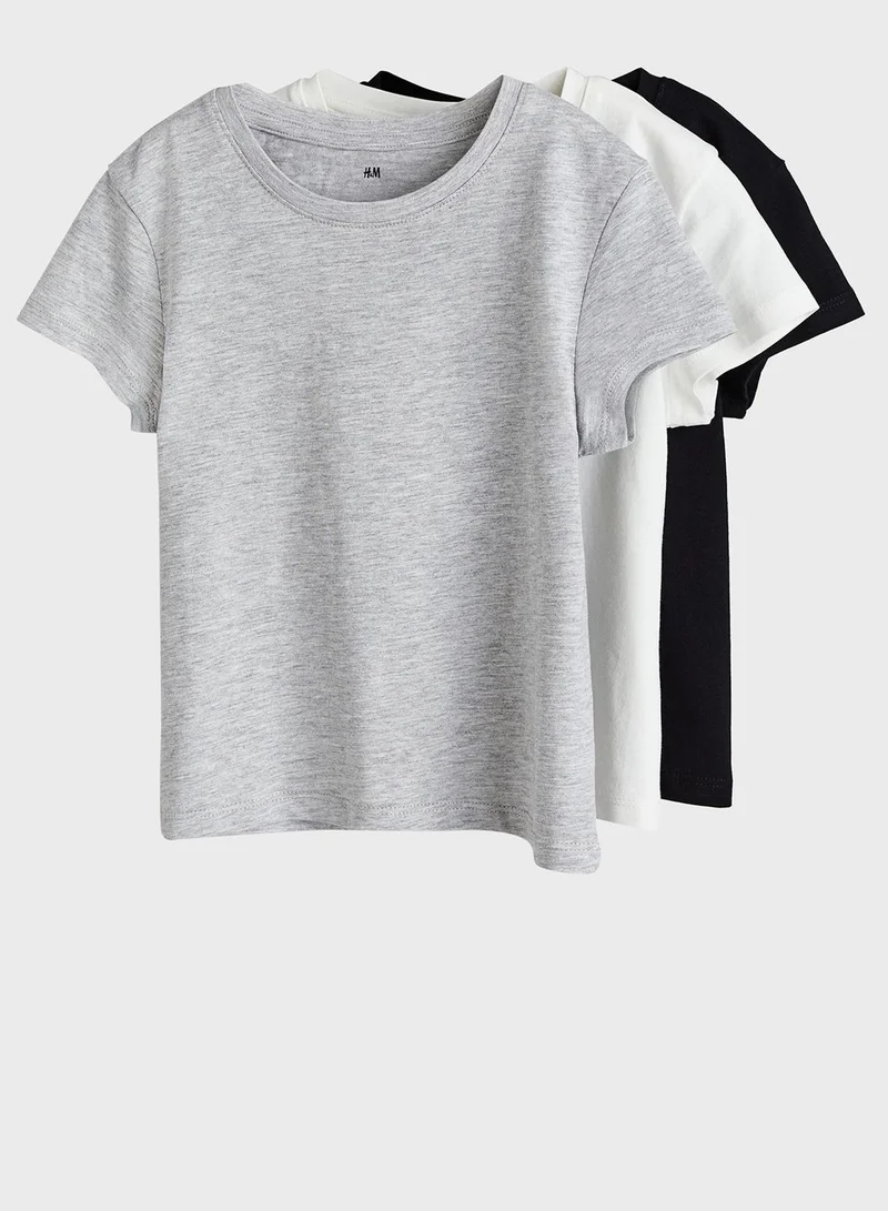H&M 3 Pack Crew Neck Top