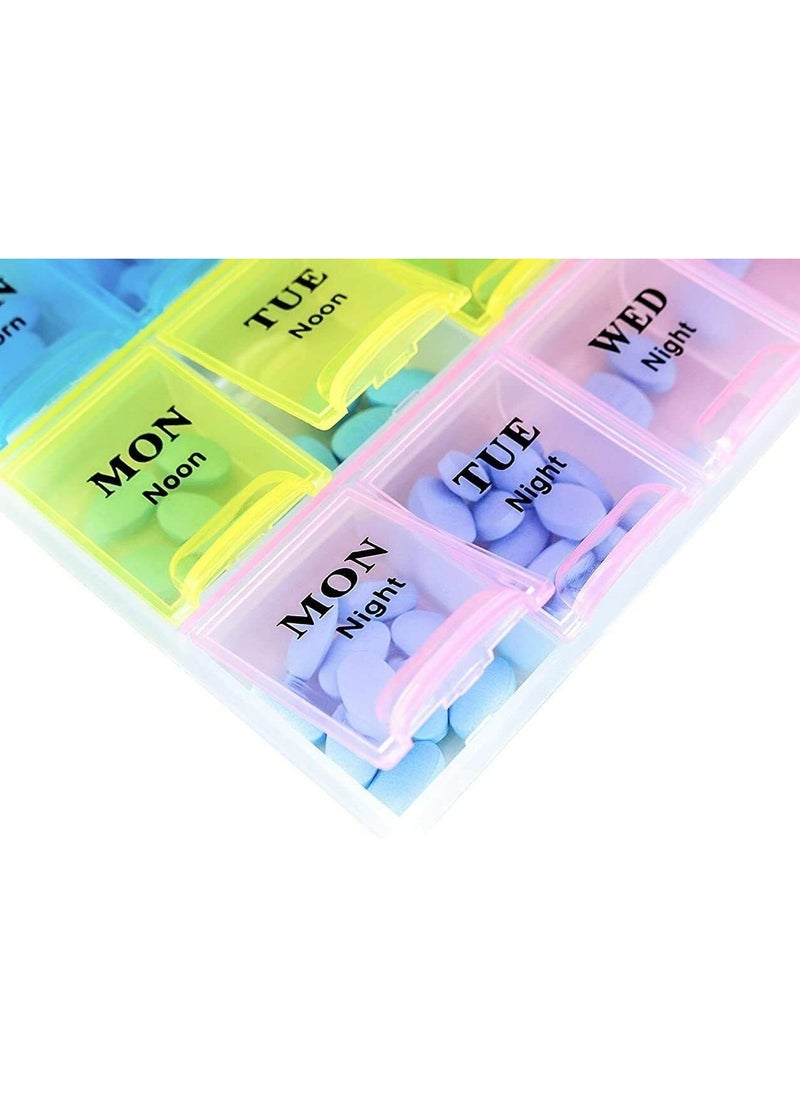 Generic 21 Slot Medicine Pills Storage Organizer Box  - Image 3