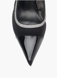 Celeste Womens Embellished Slingback Shoes With Stiletto Heels Ramadan Collection  - Image 4