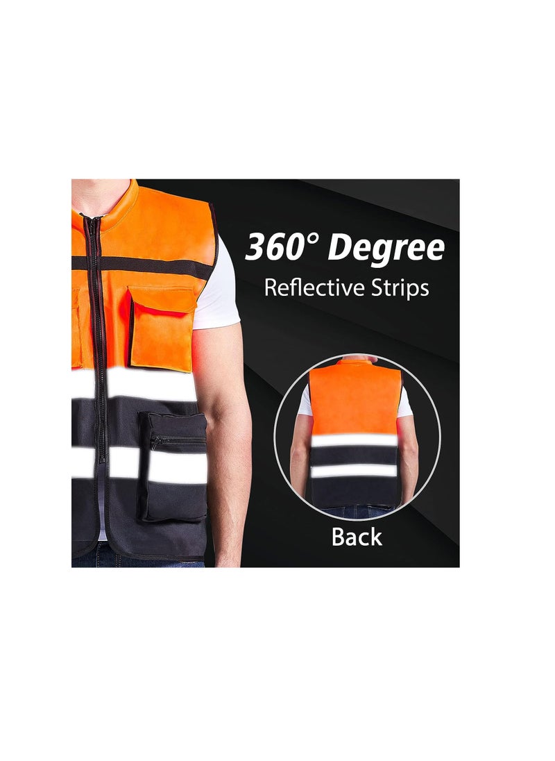 ABBASALI Reflective Half Sleeves Fabric Vest  - Image 4