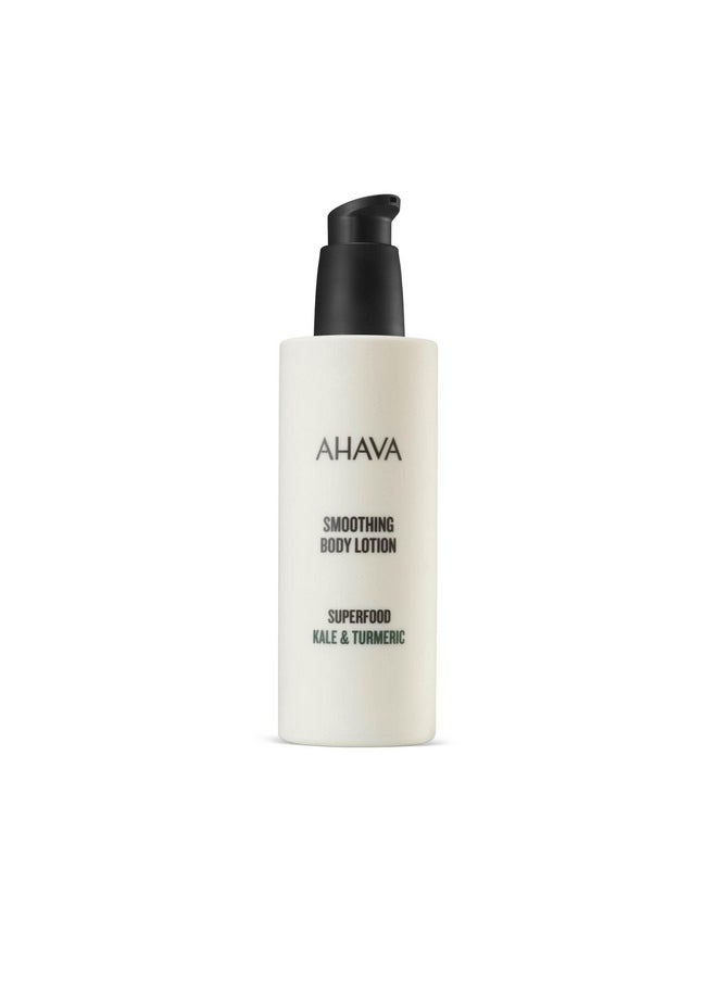 AHAVA Kale Turmeric With Dead Sea Minerals Anti Aging Body Lotion, For Dry Skin, Vegan, 8.5 Fl. Oz.  - Image 2