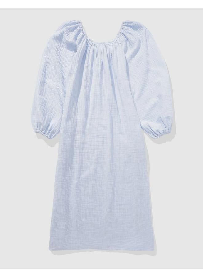 آري من امريكان ايجل فستان ميدي بياقة مربعة - Image 2