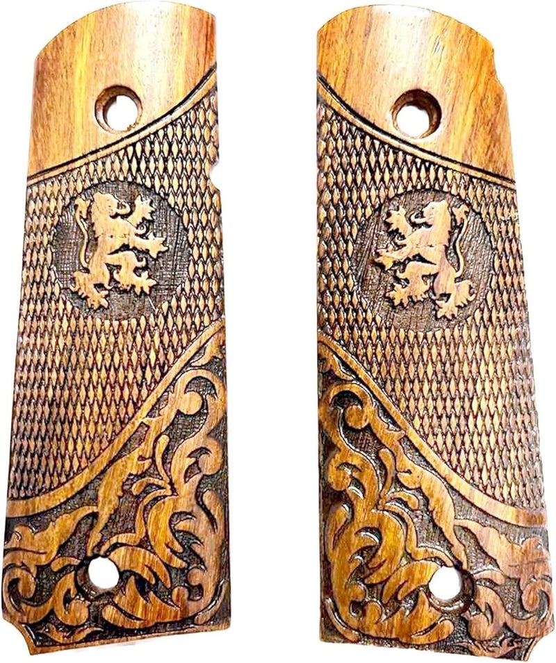 warreplica WWII US M1911 / 1911 .45 Wooden Grips - Reproduction - Image 1