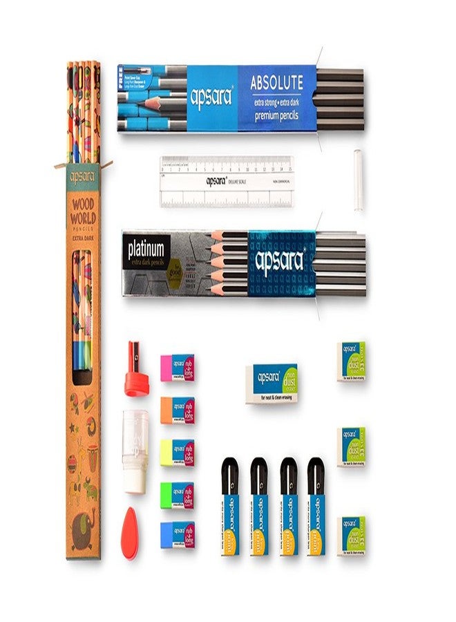 Apsara 250 Writing Kit (Blue/White) - Image 5