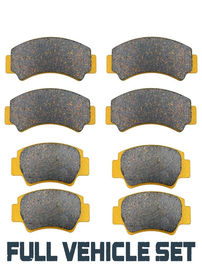 Traild CF Moto UFORCE 500, 600, 800, 1000 2018-2024 Ceramic Brake Pad Set Front & Rear - Image 4