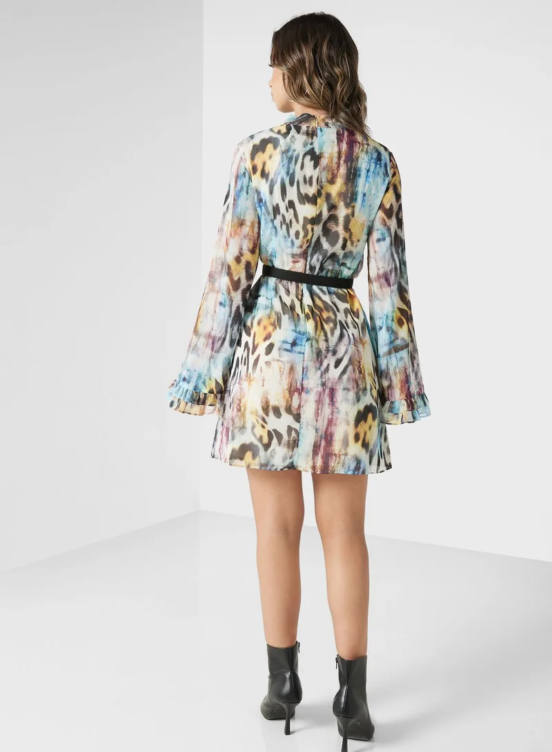 GUESS Animal Print Dress