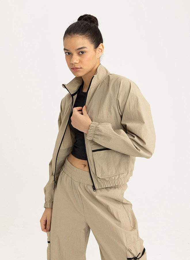 DeFacto Woman Standart Fit  Woven Top Cardigan - Image 5