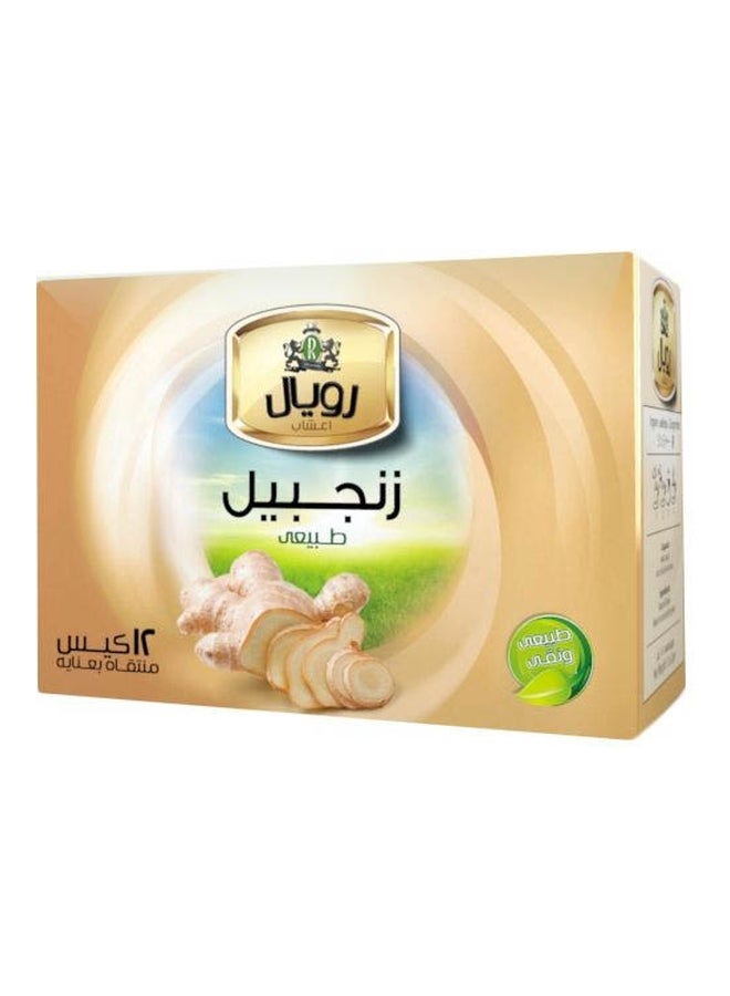 سعر ومواصفات اعشاب رويال شاي الزنجبيل عبوة من 12 قطعة (N29595757A) على Noon EG