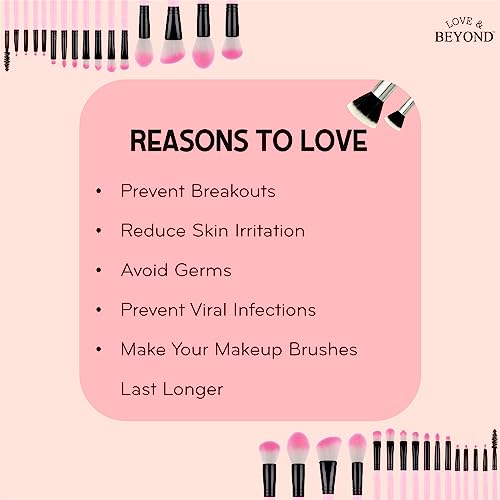 HARRODS Love & Beyond Experience Professional-Grade Makeup Brush Cleaning-Deep Cleans & Odorizes Both Natural & Synthetic Brushes-Rinse-Free Formula For Quick-Drying & Hassle-Free Maintenance - Image 4