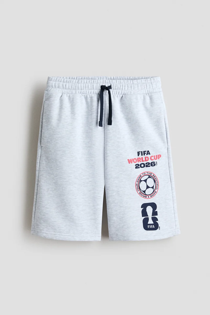 H&M Printed sweatshorts