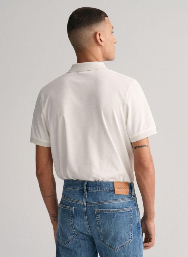Gant Contrast Piqué Polo Shirt - Image 3