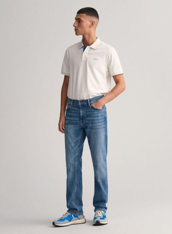 Gant Contrast Piqué Polo Shirt - Image 4