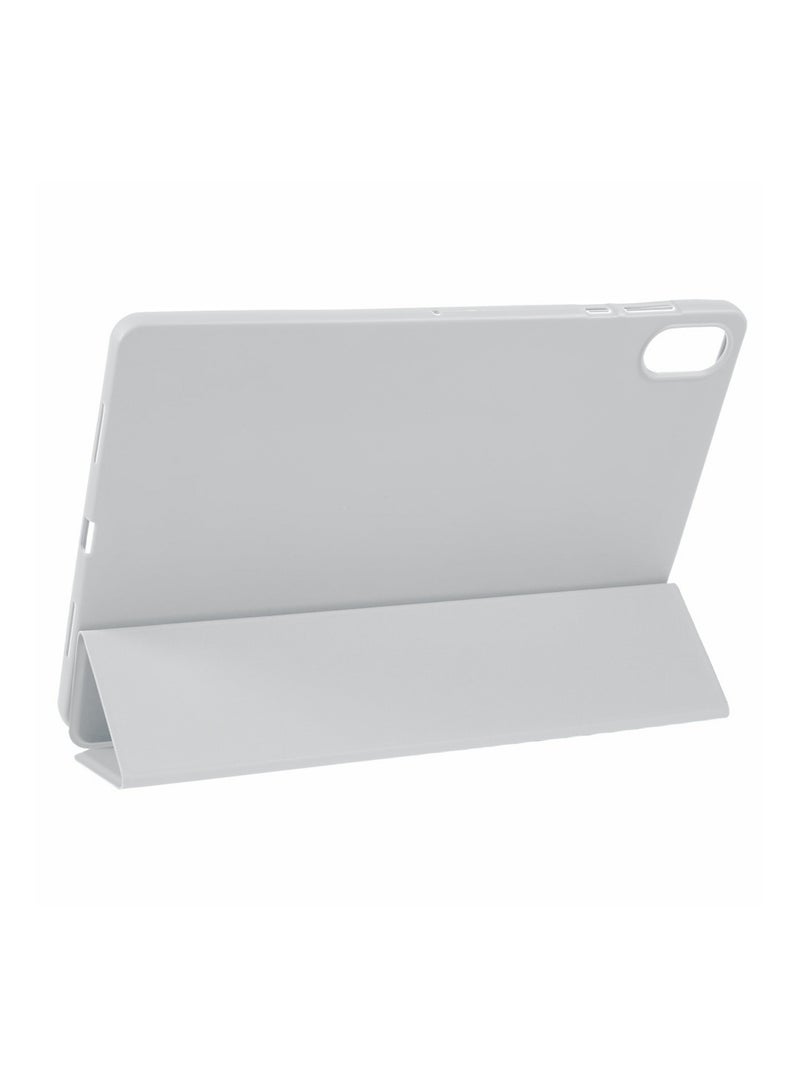 Wtech Honor Pad X8a 2024 (11 Inch) Smart Flip Fashion Cartoon Auto Wake / Sleep with Pen Holder Back Case Cover (TCFPSR) - White - Image 2