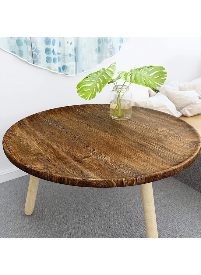 زيمي ورق حائط ذاتي اللصق بتصميم عتيق من الخشب، قطعة واحدة - سهل التقشير واللصق، مقاوم للماء وقابل للإزالة، مناسب للأجهزة مثل الثلاجات ومكبرات الصوت والخزائن وغيرها - مثالي للمطبخ وديكور المنزل (40*500 سم) - Image 4