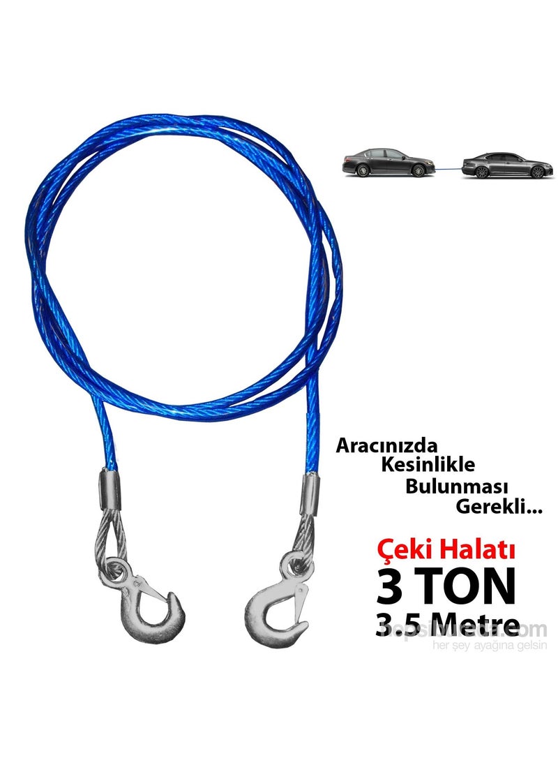 Automix Auto Tow Rope 3 Ton 8Mm 