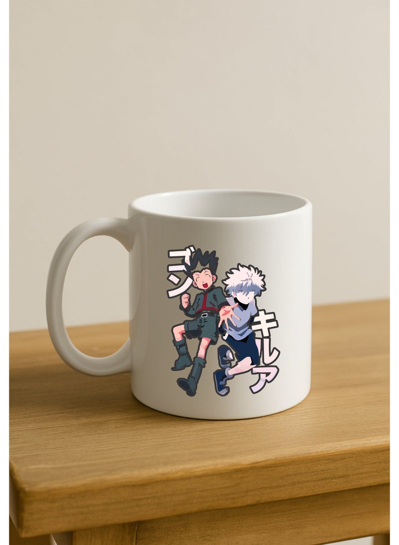 BSE Ceramic Mug – Gon & Killua from Hunter x Hunter – Official Anime Design – with Gift Box - Image 4