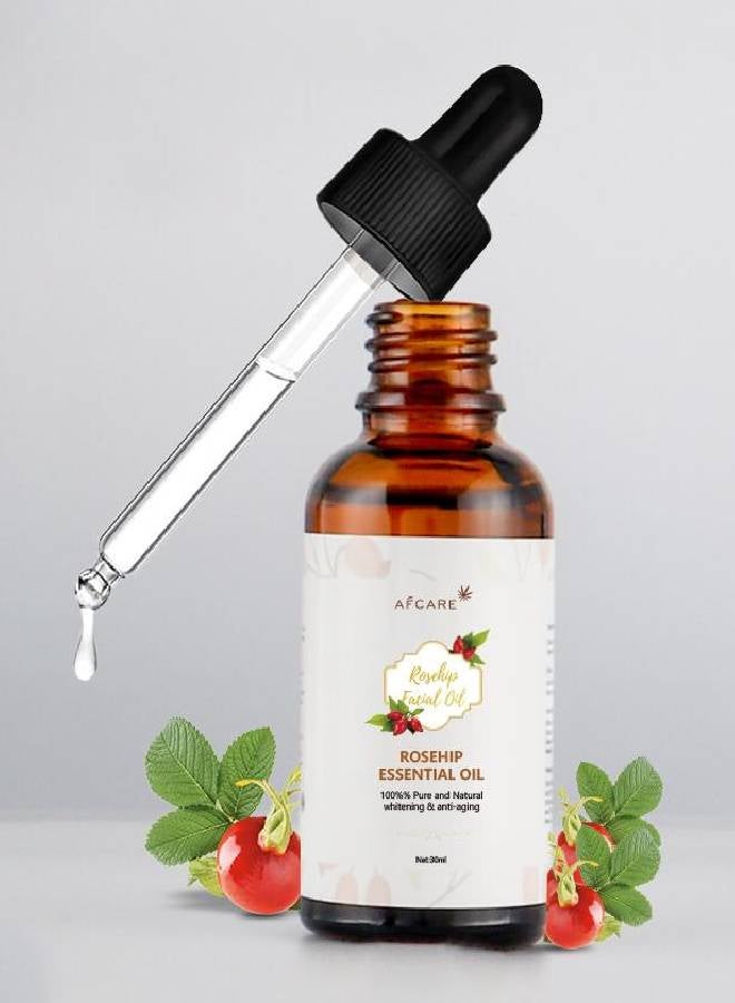 افكير زيت ثمرة الورد يرطب البشرة والعناية بها يحسن رطوبة البشرة بشرة صافية وشبابية - Image 1