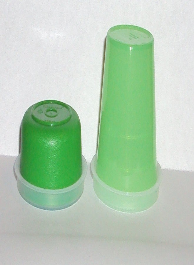 توبروير أوعية تابروير ميدجيت سميدجيتس الصغيرة، سعة 2 أونصة و1 أونصة، لون أخضر، طقم من قطعتين - Image 2