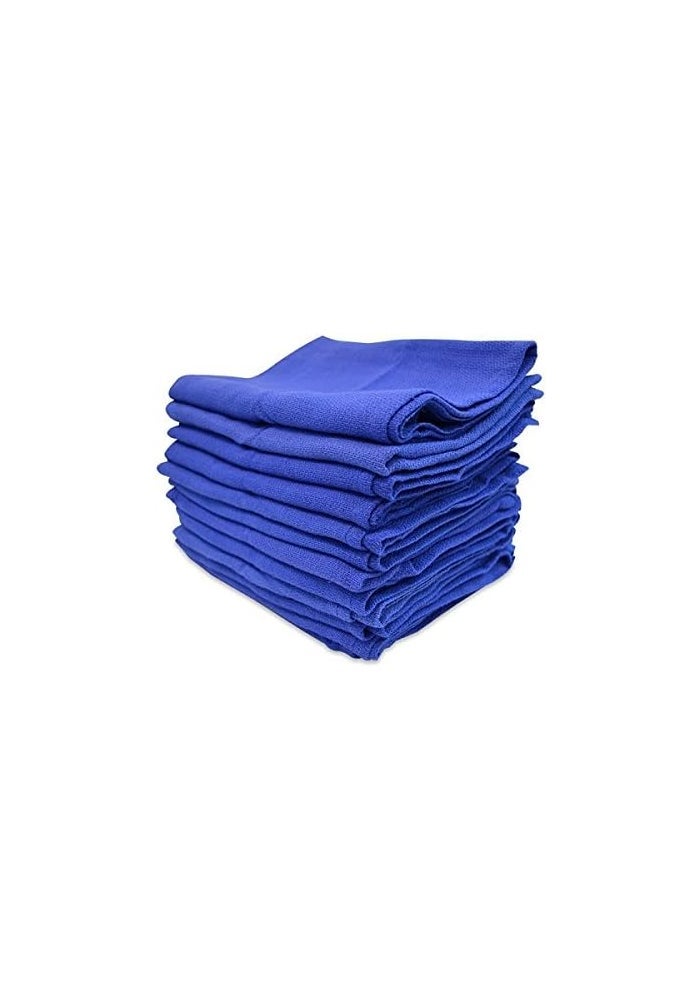 Detail King Huck Lint Free Window Towels - Dozen - Cotton Car Wash Glass Towels
