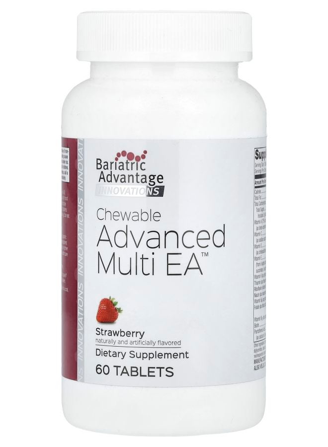 Bariatric Advantage Chewable Advanced Multi EA Strawberry 60 Tablets - Image 1