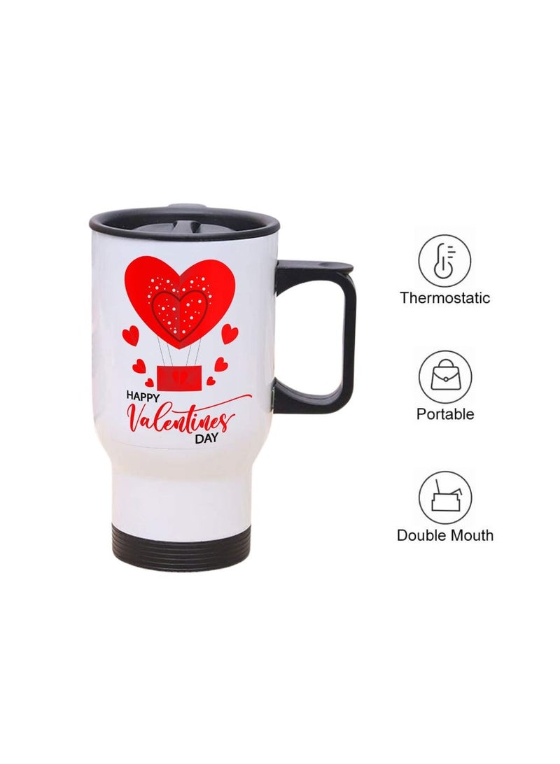 PRINTSHOP4ME Valentine's Day Insulated Travel Mug–Stainless Steel Mug For Hot&Cold Drinks–| Thoughtful Gift Special Someone Birth Day Gifts Travel Mug.  - Image 3