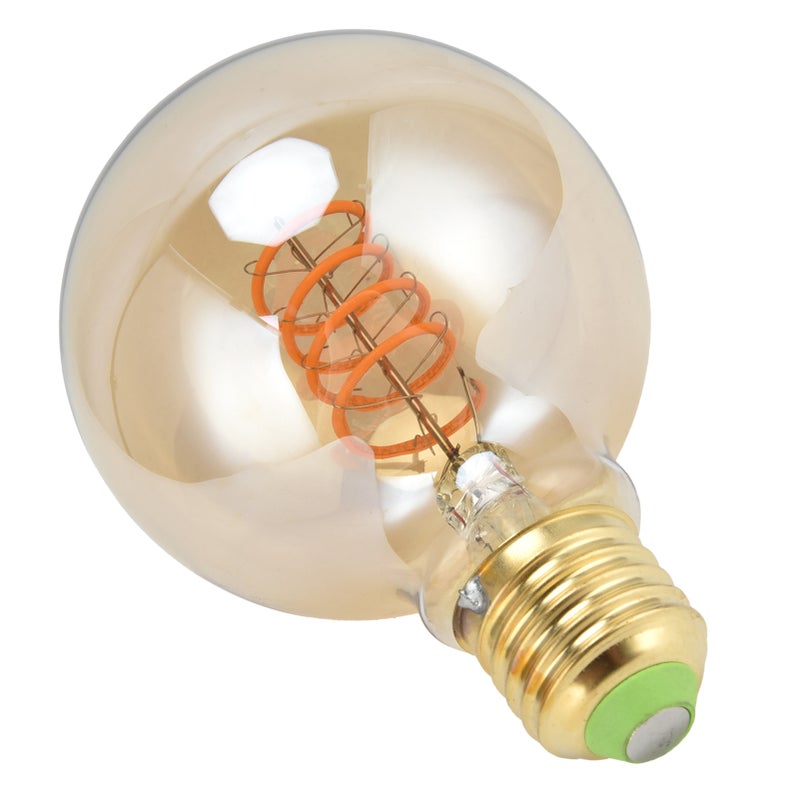 LED Bulb Vintage Flexible Filament Bulb E27 Lamp Holder 4W Warm Light Gold 110V for Home Bar Hotel - Image 5