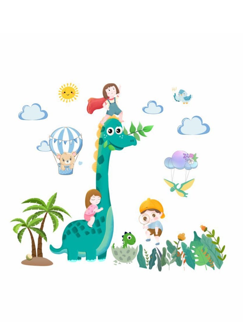 Bluejw Cartoon Dinosaur Wall Stickers Perfect For Kids' Bedrooms And Nurseries  - Image 1