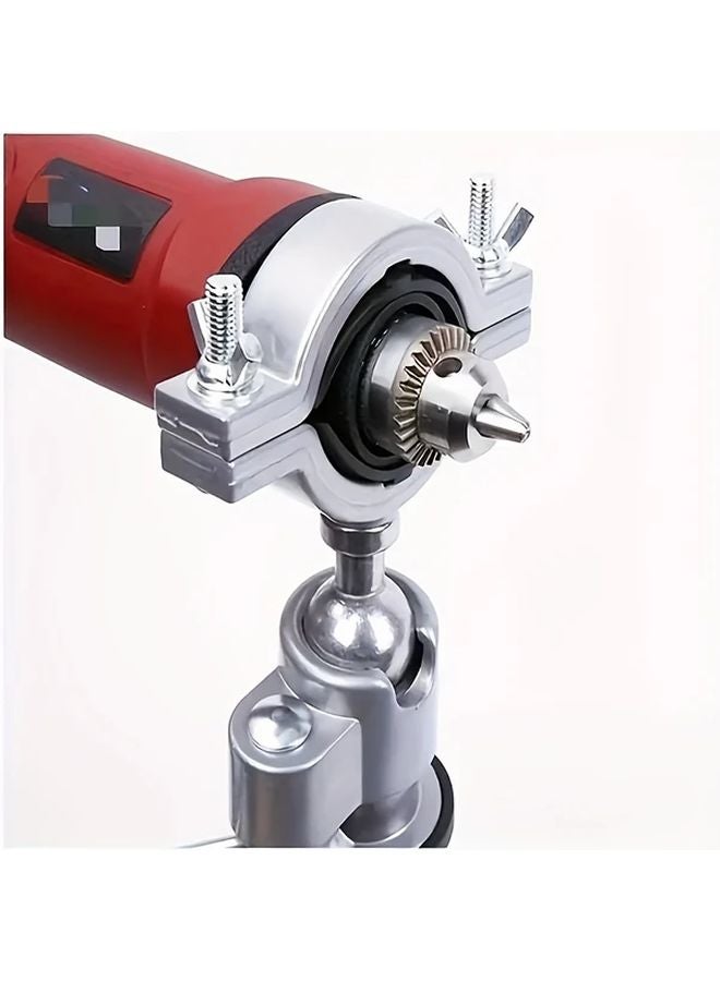 Electric Drill Holder 360 Rotating Multi Function Stand Set For Drill And Grinder - Image 3