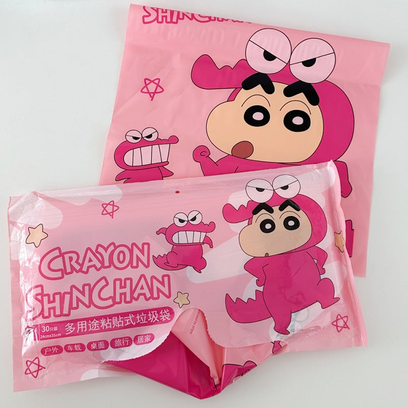 Sanrio Licensed Multipurpose Garbage Bag Drawstring Pink 