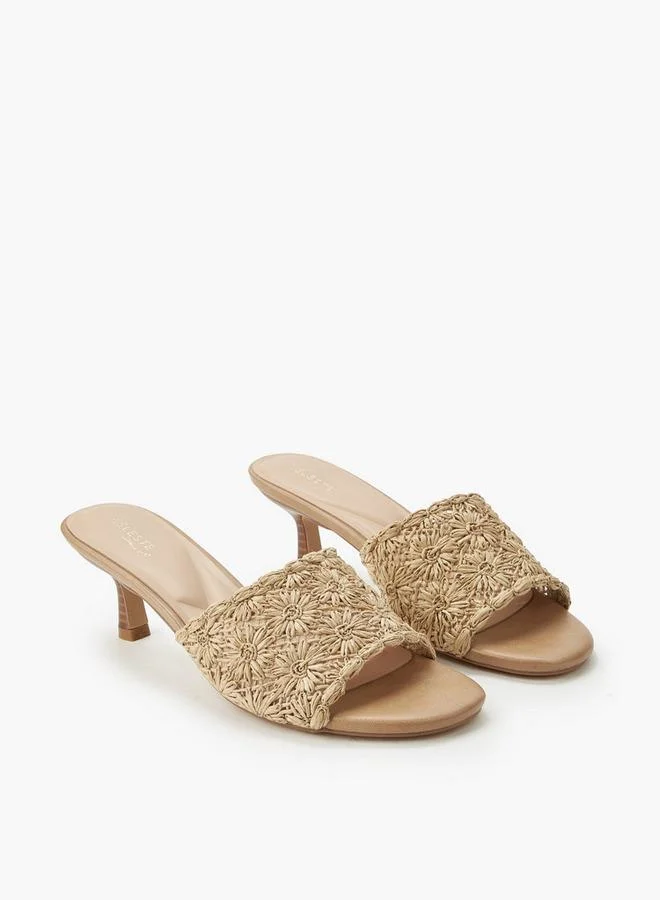 Celeste Women Kitten Heel Sandals