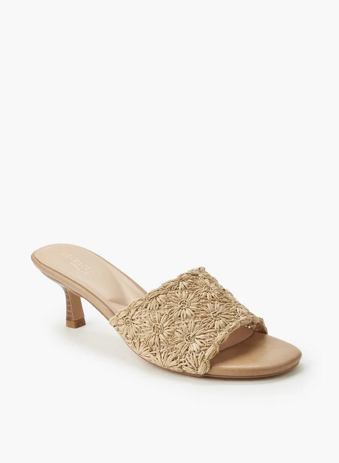 Celeste Women Kitten Heel Sandals