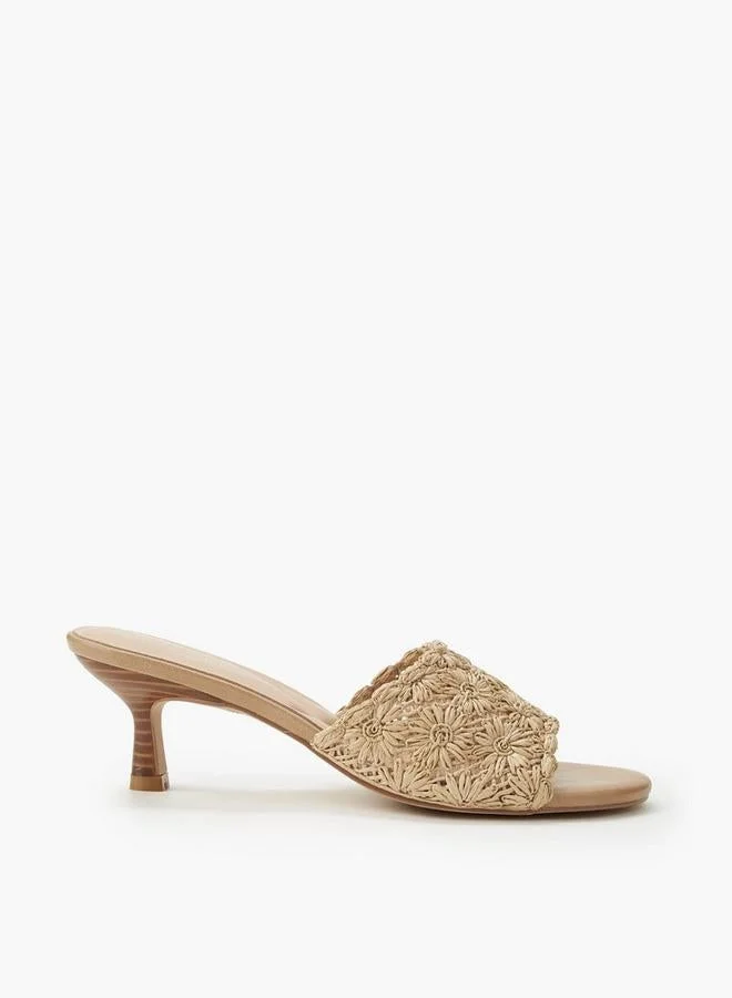 سيليست Women Kitten Heel Sandals