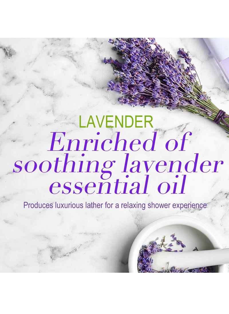 Luseta Luseta Lavender and Collagen Body Wash 33.8oz, Lightly Scented Daily Moisturizing Body Cleanser to Soothe & Relax  - Image 2