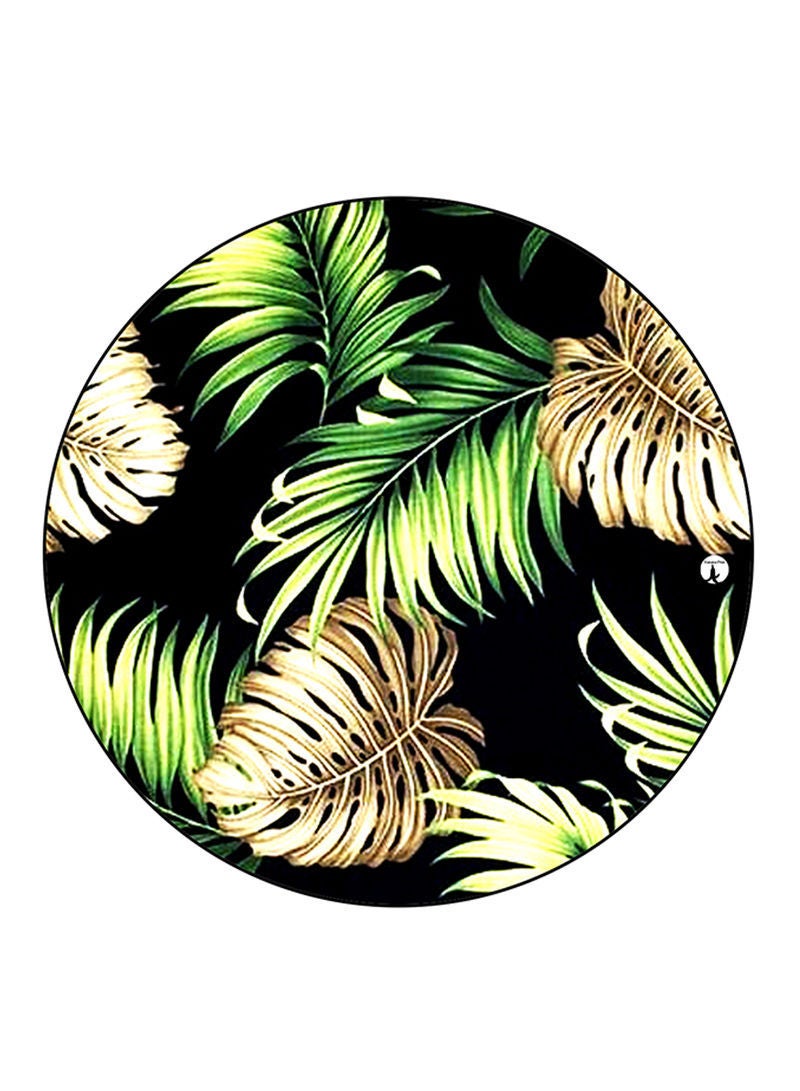 RKN Leafs Printed Mouse Pad  Multicolour