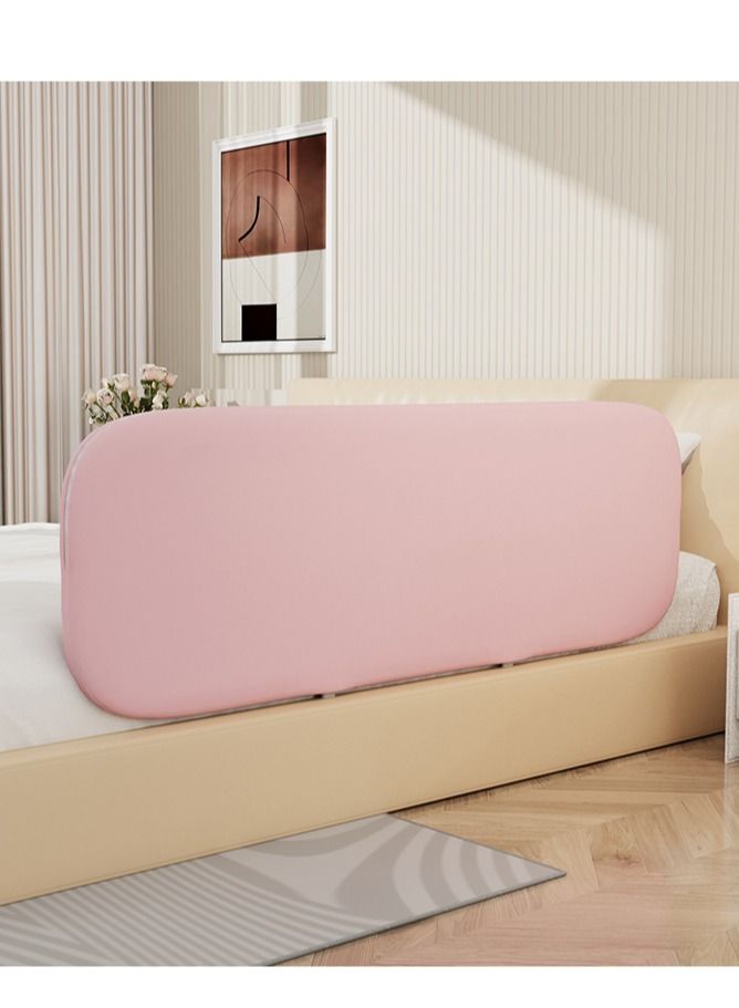 شو وو قطعة واحدة من قضبان سرير الأطفال الصغار ، حاجز سرير للأطفال قابل للطي ، حاجز أمان لسرير الأطفال للأطفال الصغار وكبار السن مع مرساة معززة لسلامة الأطفال ، مزدوجة ، مزدوجة ، بالحجم الكامل وسرير كوين وسر - Image 2