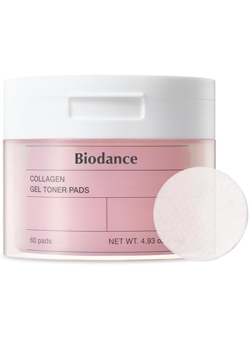بيودانس مناديل بيودانس جل تونر الكولاجين (60 منديلًا) | شد البشرة، لمعانها، عناية بالمسام، مرونة البشرة | عبوة مناديل مسح يومية | مستحضرات تجميل كورية - Image 1