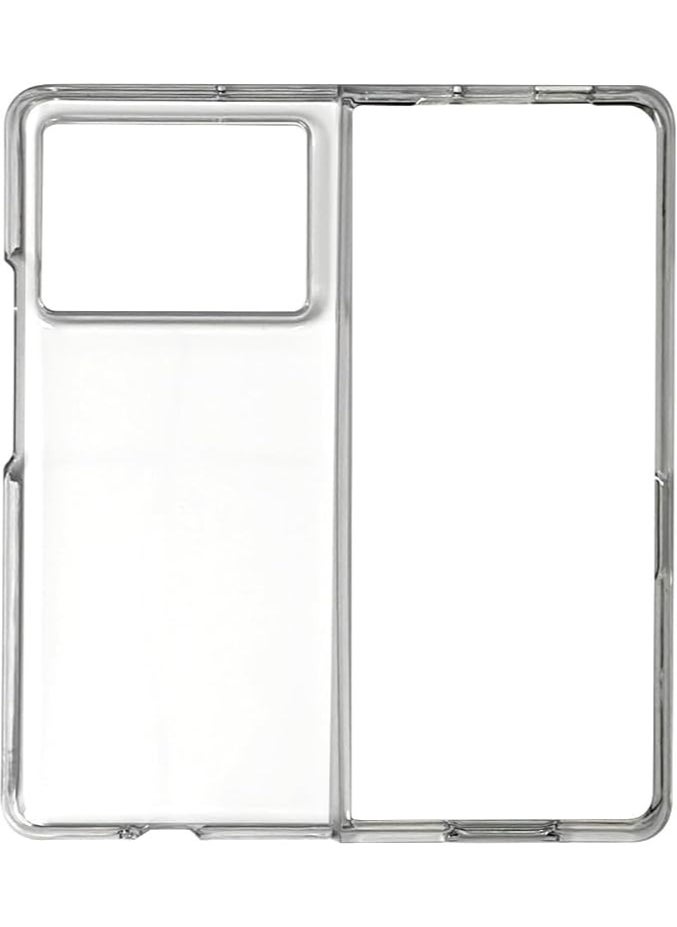 Generic HD Transparent Funda Compatible with Tecno Phantom V Fold 2 5G Case Ultra Thin Clear Shockproof Phone Cover for Phantom V Fold2  - Image 1