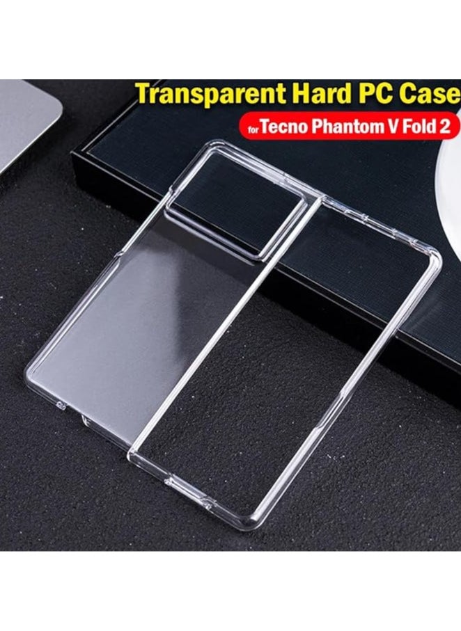 Generic HD Transparent Funda Compatible with Tecno Phantom V Fold 2 5G Case Ultra Thin Clear Shockproof Phone Cover for Phantom V Fold2  - Image 2