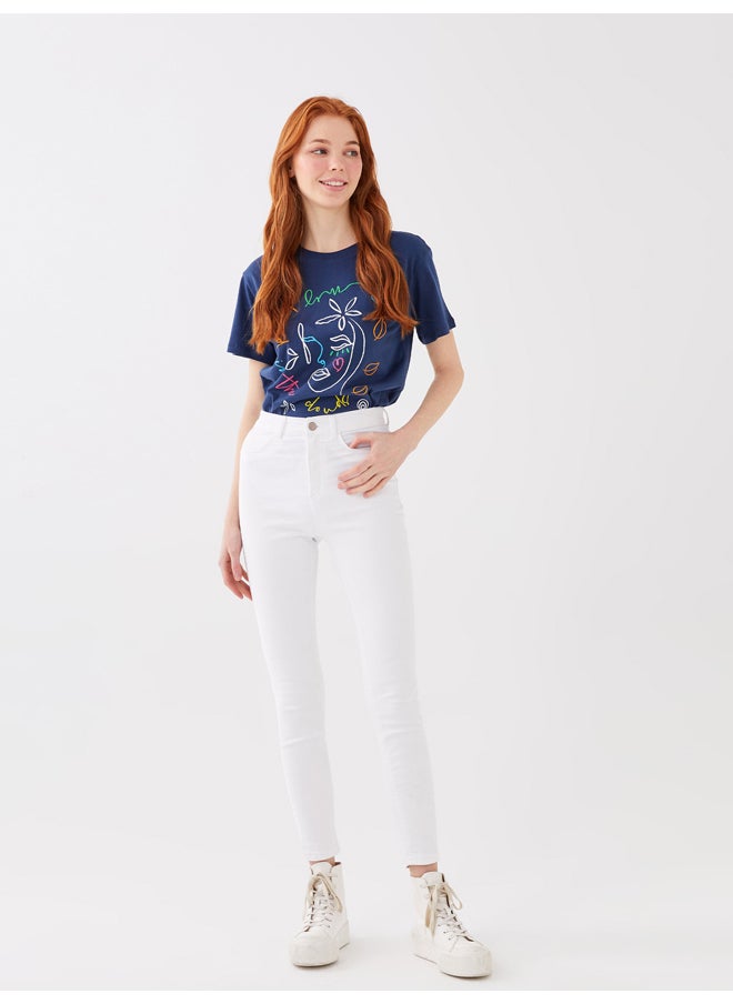 LC WAIKIKI - High Waisted Super Skinny Fit Regular Women's Denim Trousers - Image 1