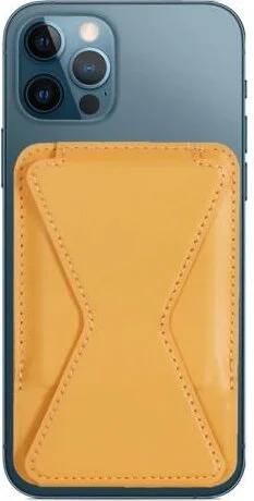 Polhammobile Polham Magsafe Wallet Case Card Holder with Stand for Iphone 12,13,14 Series, Ultra Thin Leather Magsafe