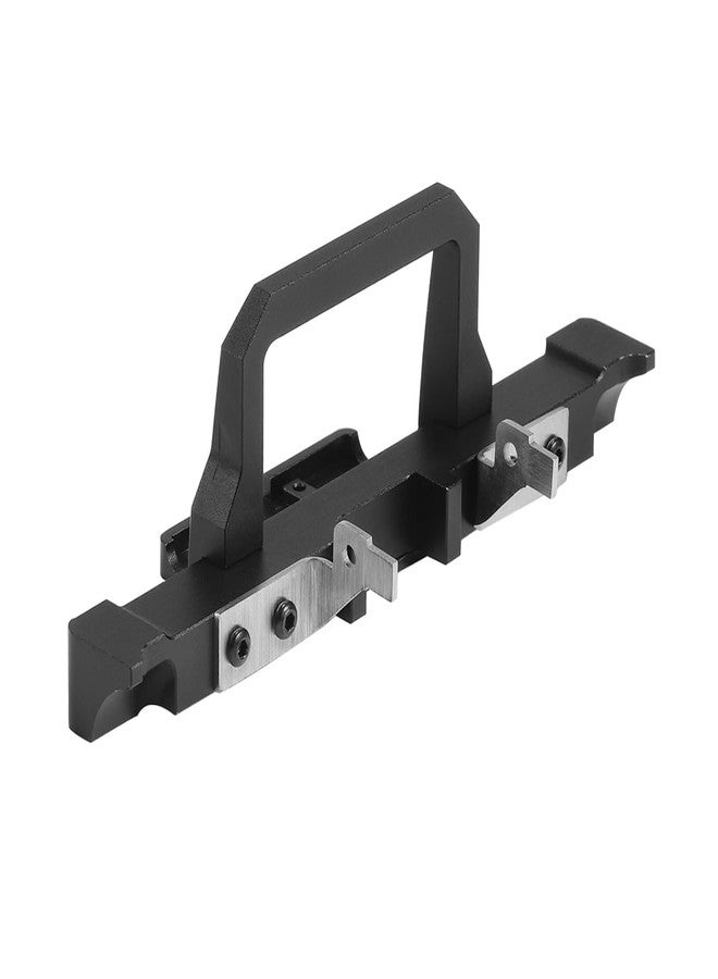 COOWOO Front Bumper Upgrade Part for 1/18 TRX-4M RC Crawler Cars - Aluminum Alloy, Precision CNC Machined, Enhanced Robustness, Improved Protection, and Stability - Image 2