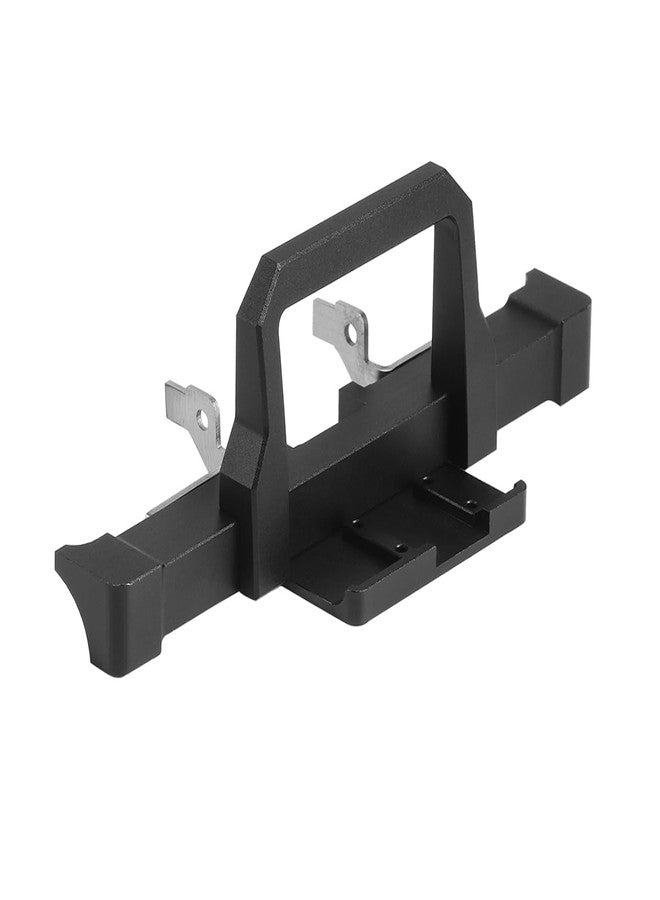 COOWOO Front Bumper Upgrade Part for 1/18 TRX-4M RC Crawler Cars - Aluminum Alloy, Precision CNC Machined, Enhanced Robustness, Improved Protection, and Stability - Image 1