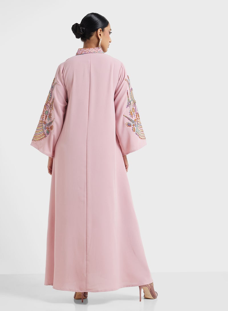 Khizana Embroidered Jalabiya - Image 2