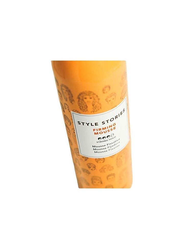 ALFAPARF MILANO Alfaparf Milano Style Stories Firming Hair Mousse - Curl Defining, Strong Hold Mousse for Wavy & Curly Hair Types - Amplifies Volume & Defines Shape With a Non-Drying Formula (8.45 fl oz)  - Image 2