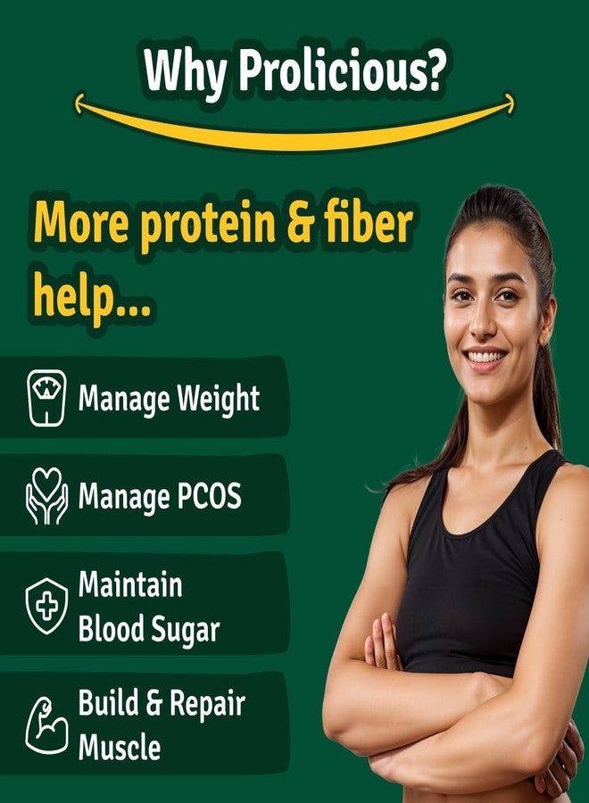 Prolicious Millet Vermicelli | High Protein & High Fiber | Nutritious | Plant Based | No Palm Oil | No Maida | Quick & Healthy Breakfast Option | 400g each (Pack of 3) - Image 4