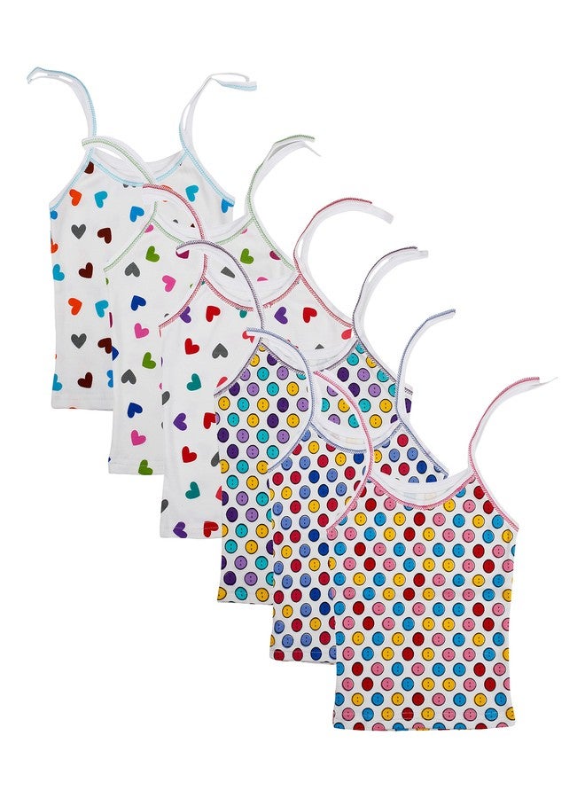 First Kids Step Babies Cotton Jhabla (Di-Printed-dori-set6-3-6 Months, Multi-Coloured, 3-6 Months, Set of 6) - Image 1