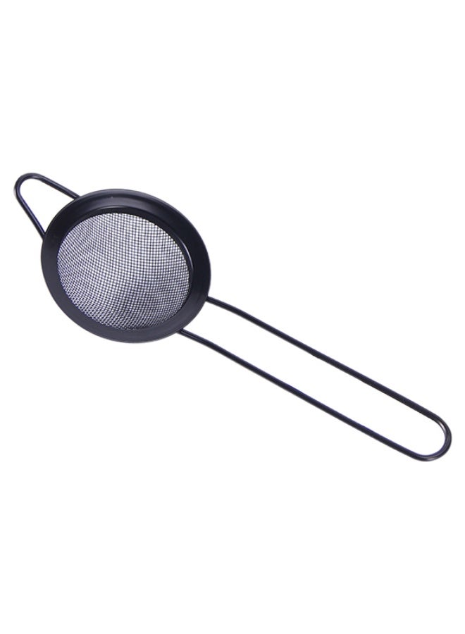 مصفاة مطبخ، مصفاة شبكية دقيقة من الفولاذ المقاوم للصدأ بمقبض للطعام والنودلز والخضروات، 8 سم - Image 1